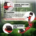Smart Sensing Interactive Snake Toy for Cats & Dogs – Automatic Electronic Teasing Toy, USB Rechargeable Pet Play Toy - Image 3