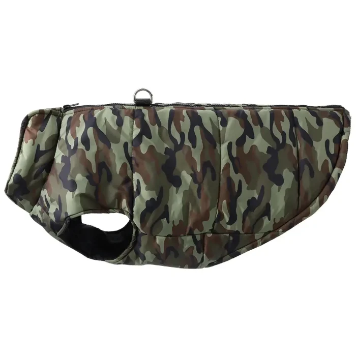 Winter Waterproof Camouflage Dog Coat for Large Dogs – Warm Windproof Cotton Pet Jacket for Autumn & Winter - Image 3