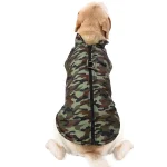 Winter Waterproof Camouflage Dog Coat for Large Dogs – Warm Windproof Cotton Pet Jacket for Autumn & Winter - Image 2